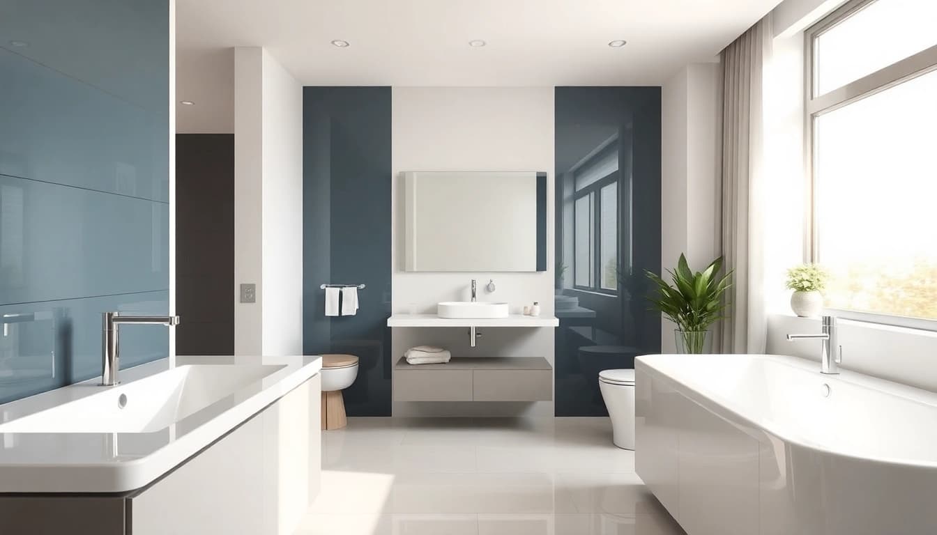 sonni sanitär GmbH professional bathroom installation with modern design features