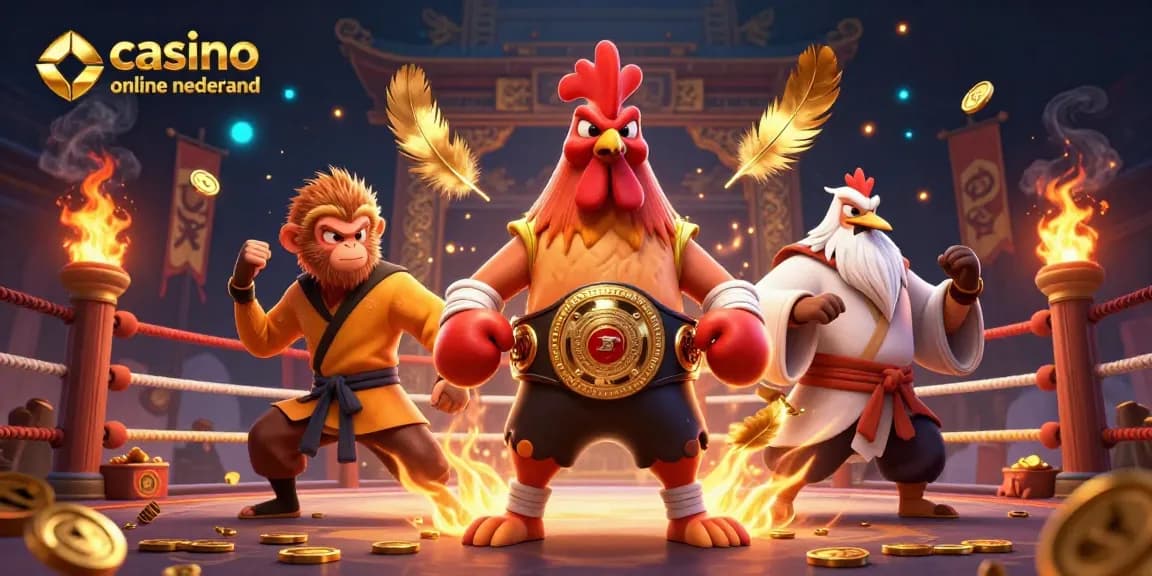 Experience the thrill of casino online nederland with engaging characters and vibrant 3D illustration.