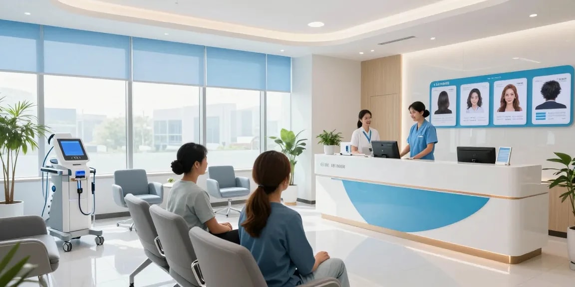 Hair transplant Turkey consultation in a modern clinic, featuring compassionate healthcare providers and advanced technology for quality patient care.
