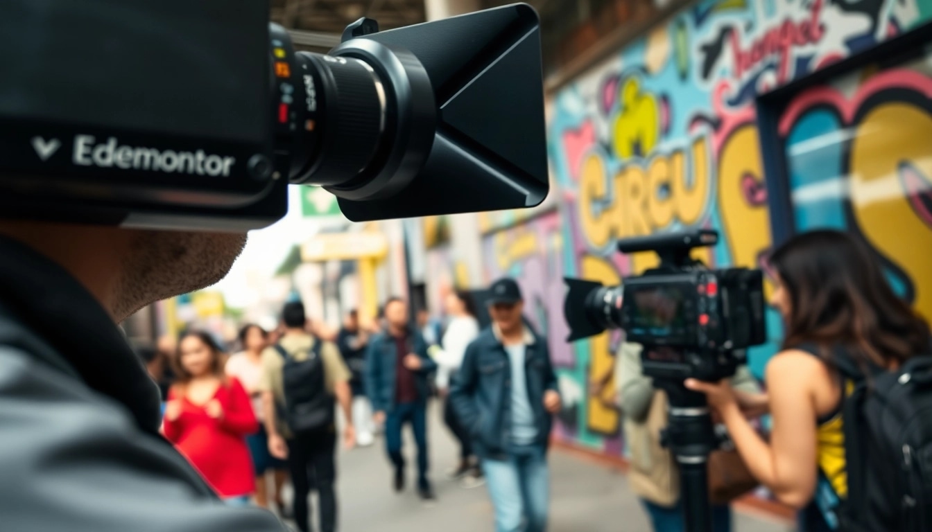 edmonton videographer showcasing dynamic urban moments while capturing creativity in vibrant settings.