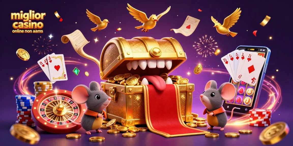 Scopri il miglior casino online non AAMS con giochi entusiasmanti e vincite immediate.