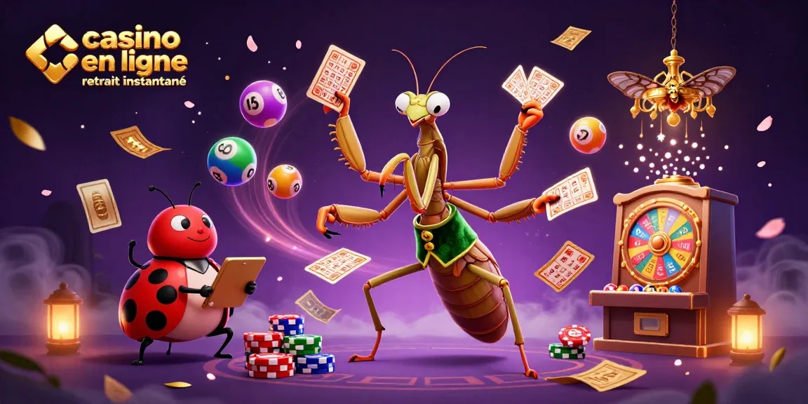 Expérimentez le casino en ligne retrait instantané avec des personnages colorés et dynamiques dans un environnement riche.