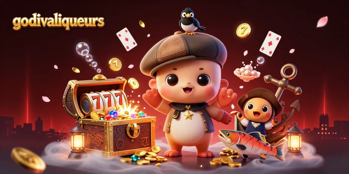 Play exciting casino games with godivaliqueurs featuring vibrant characters and dynamic gambling elements.