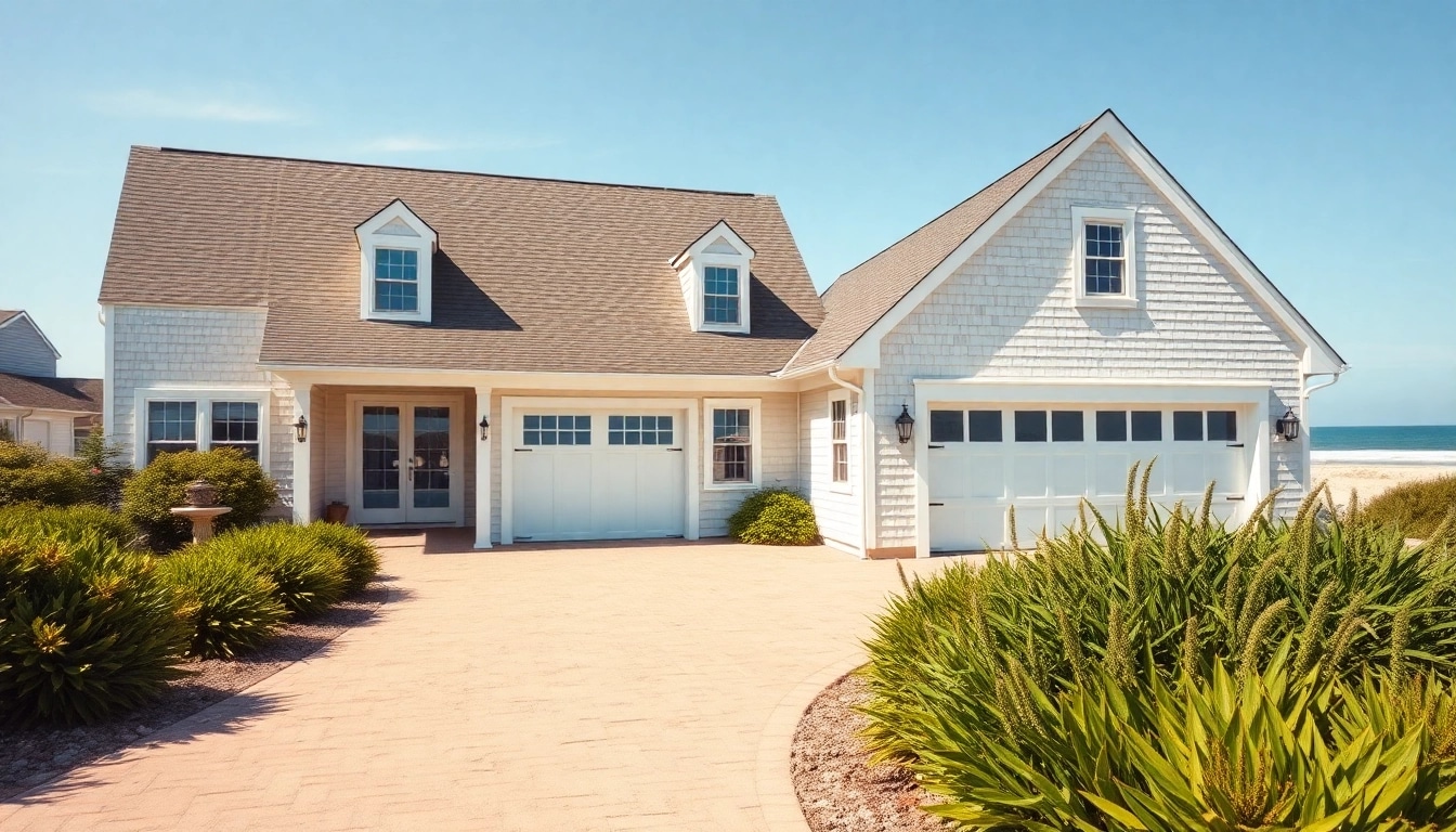 Transform your cape cod home addition with a stylish attached garage, enhancing coastal living.