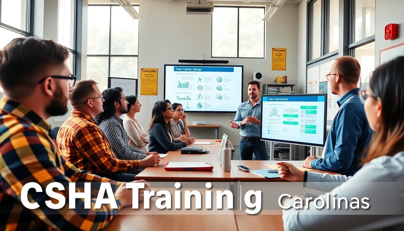 Enhance OSHA training in the Carolinas with a professional instructor guiding engaged learners.