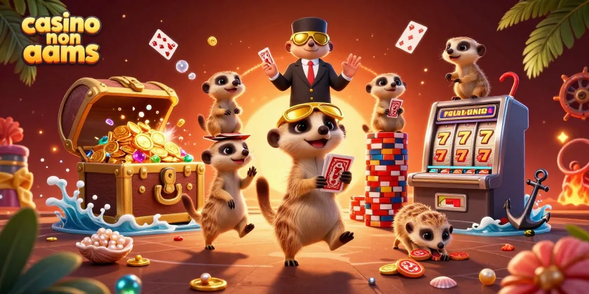 Gioca nei migliori casino non AAMS con animali che gestiscono operazioni di casinò affollate.