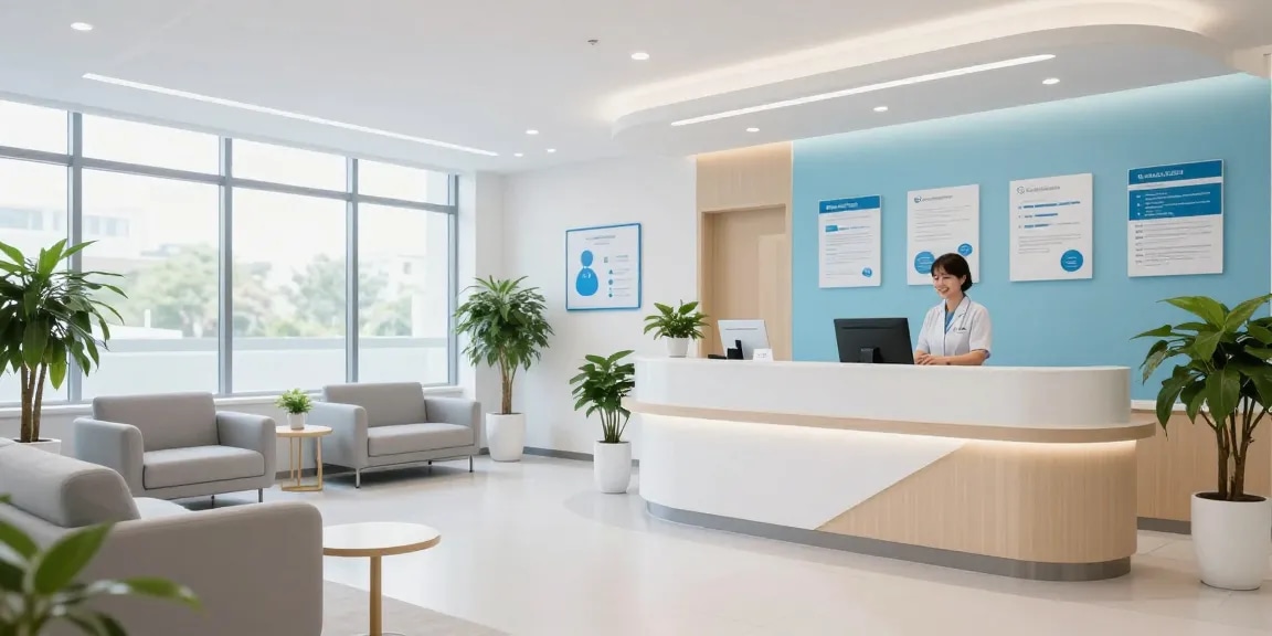 David Hoffmeister reviews featured in a trust-building healthcare clinic environment.