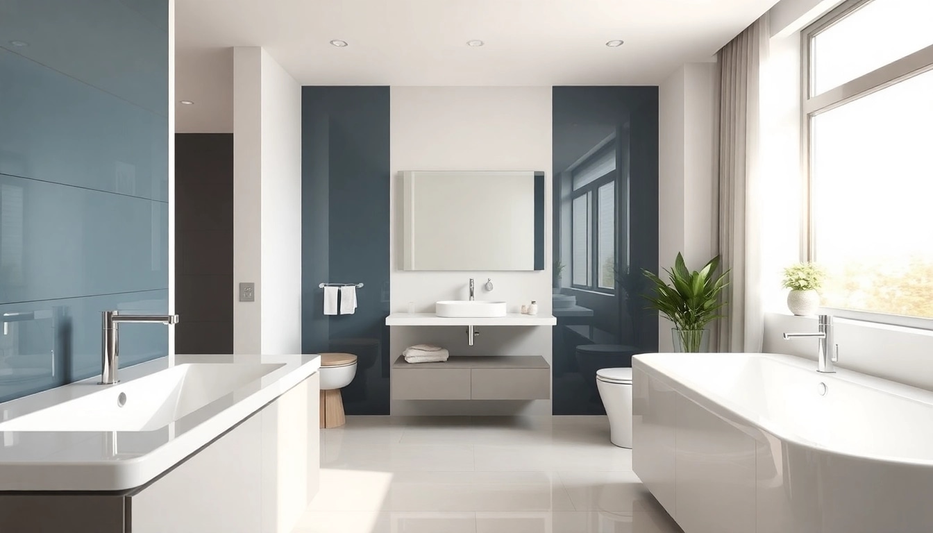 sonni sanitär GmbH professional bathroom installation with modern design features