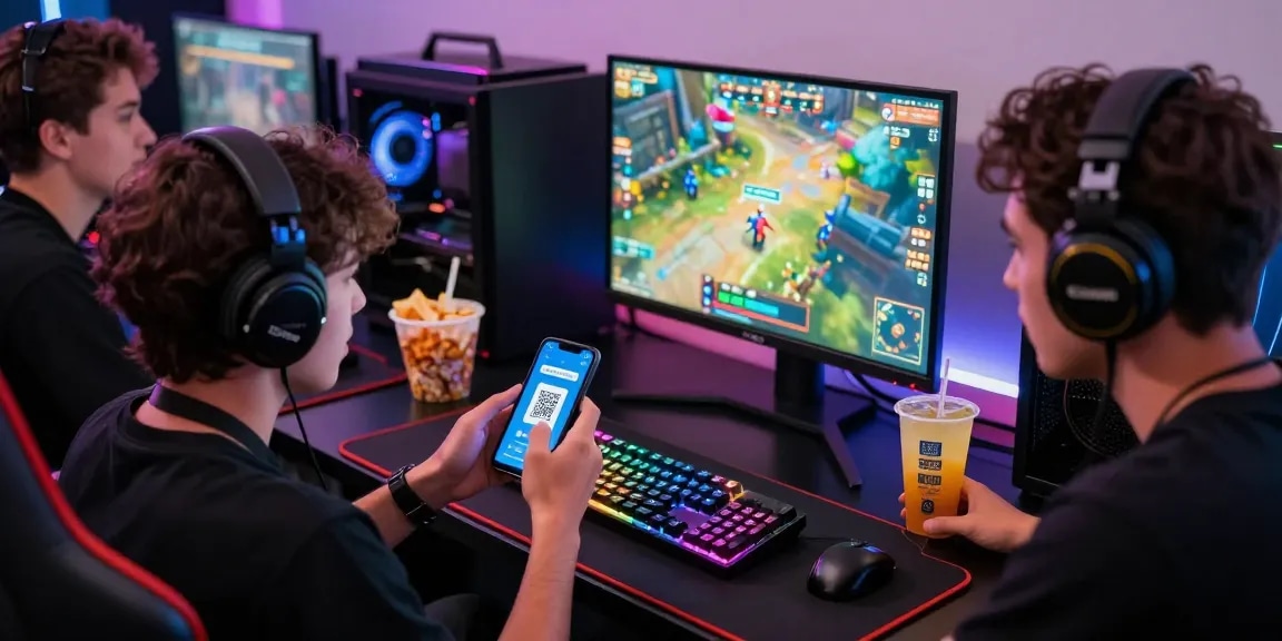 Pengguna mengakses https://www.soilwindowtreatments.com/accessibility untuk topup akun game tanpa biaya admin, dalam suasana gaming modern.