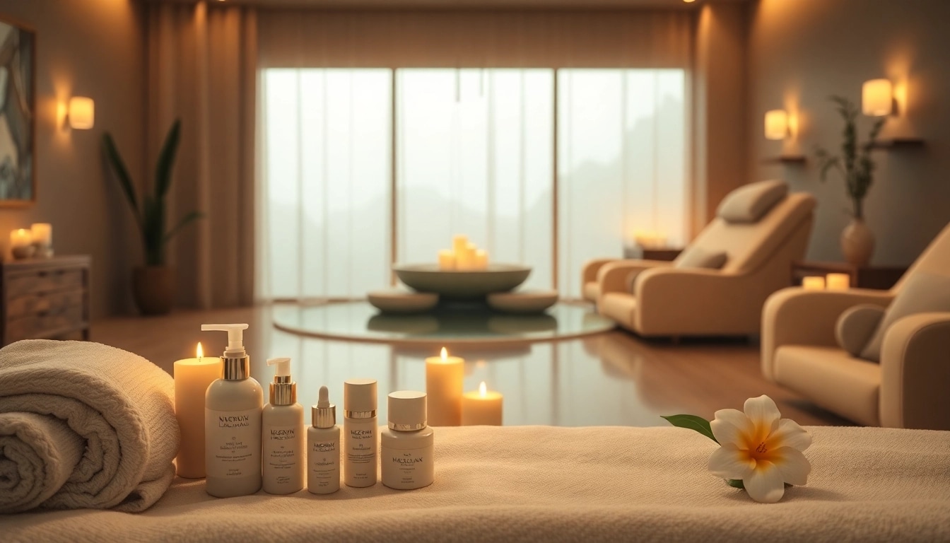 Experience luxury at this facial spa near me with serene ambiance and elegant decor.