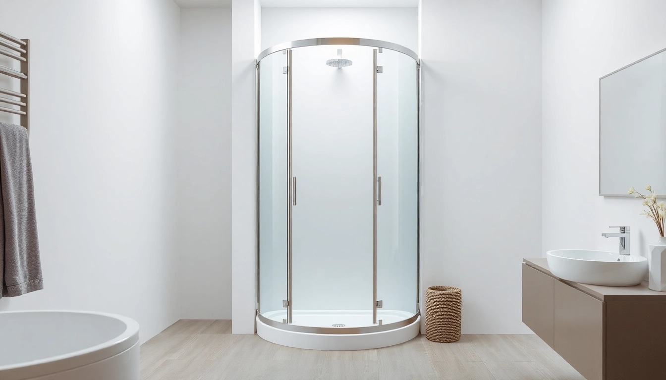 Die duschkabine 100x100 bietet elegantes Design und modernen Komfort im Bad.