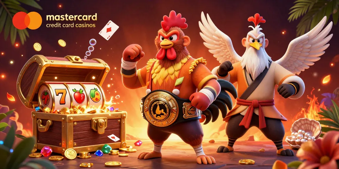 Experience thrilling action at mastercard credit card casinos with vibrant characters and dynamic gaming elements.