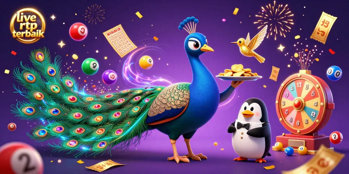 Experience excitement with live rtp terbaik as the aristocratic peacock and friends celebrate