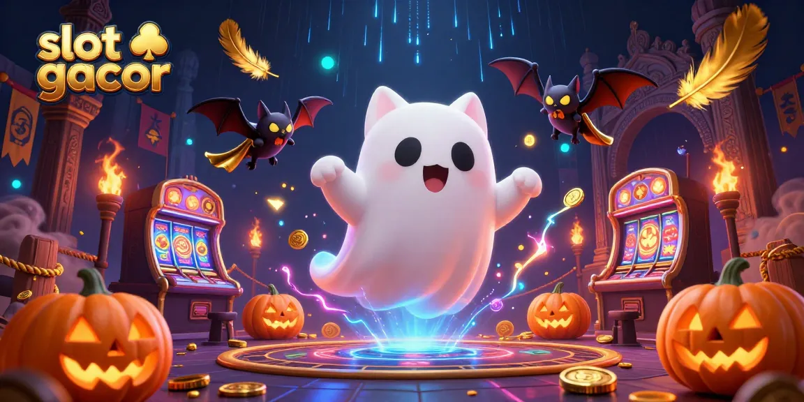 Mainkan slot gacor malam ini dengan karakter kartun 3D di kasino berhantu, pajangan sempurna!