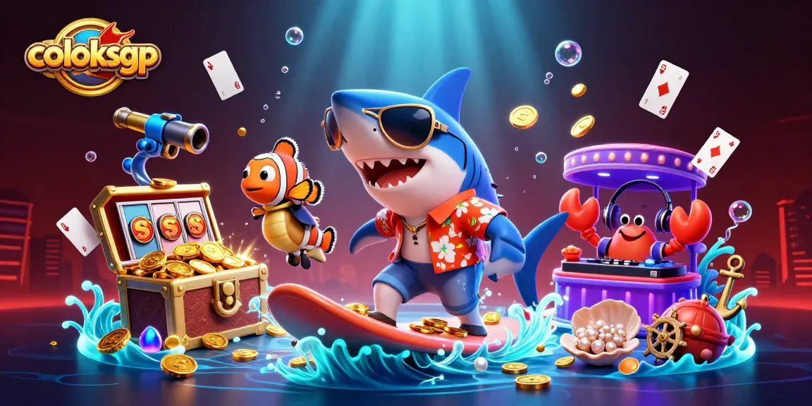 Experience thrilling wins with coloksgp, where vibrant casino elements and action collide.