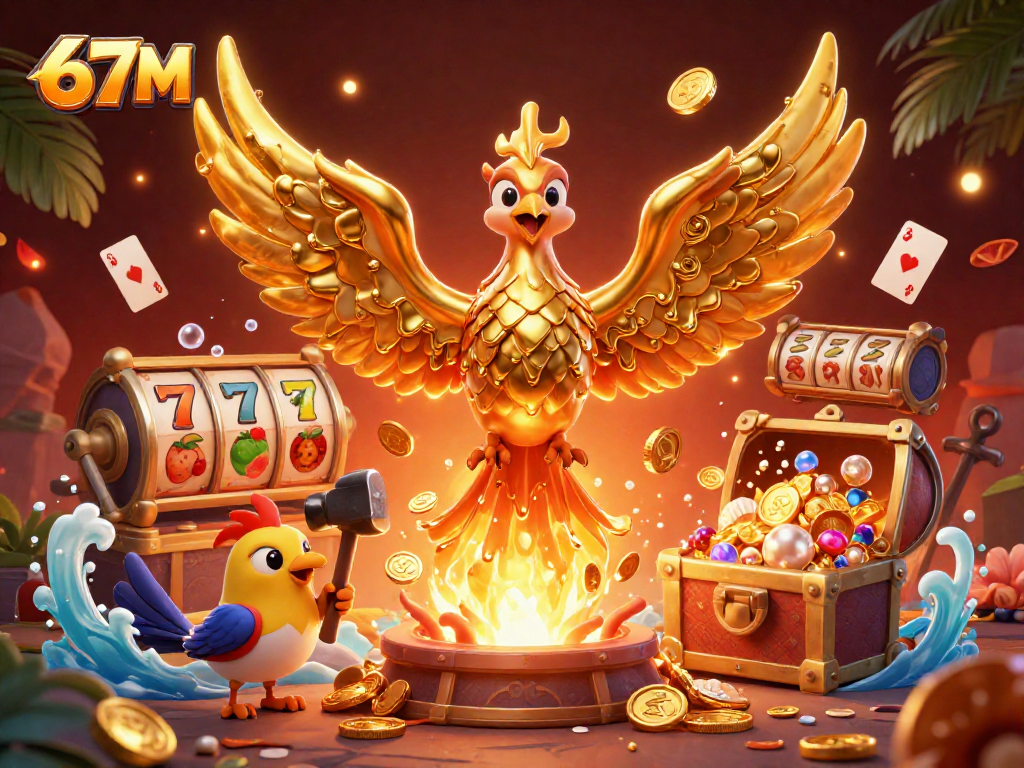 66M oferece uma experiência única com slots vibrantes e muito ouro.