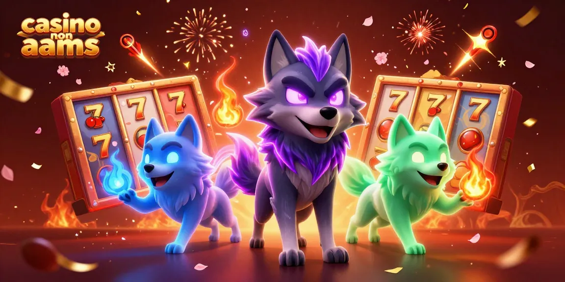 Gioca nei casino non AAMS con slot emozionanti e premi immediati, circondato da energici effetti visivi.
