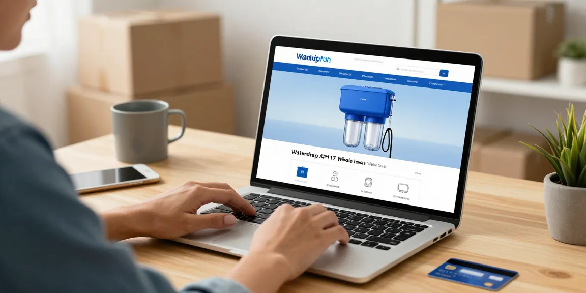 Waterdrop AP117 Whole House Water Filter for online shopping and product review, discover best e-commerce deals.