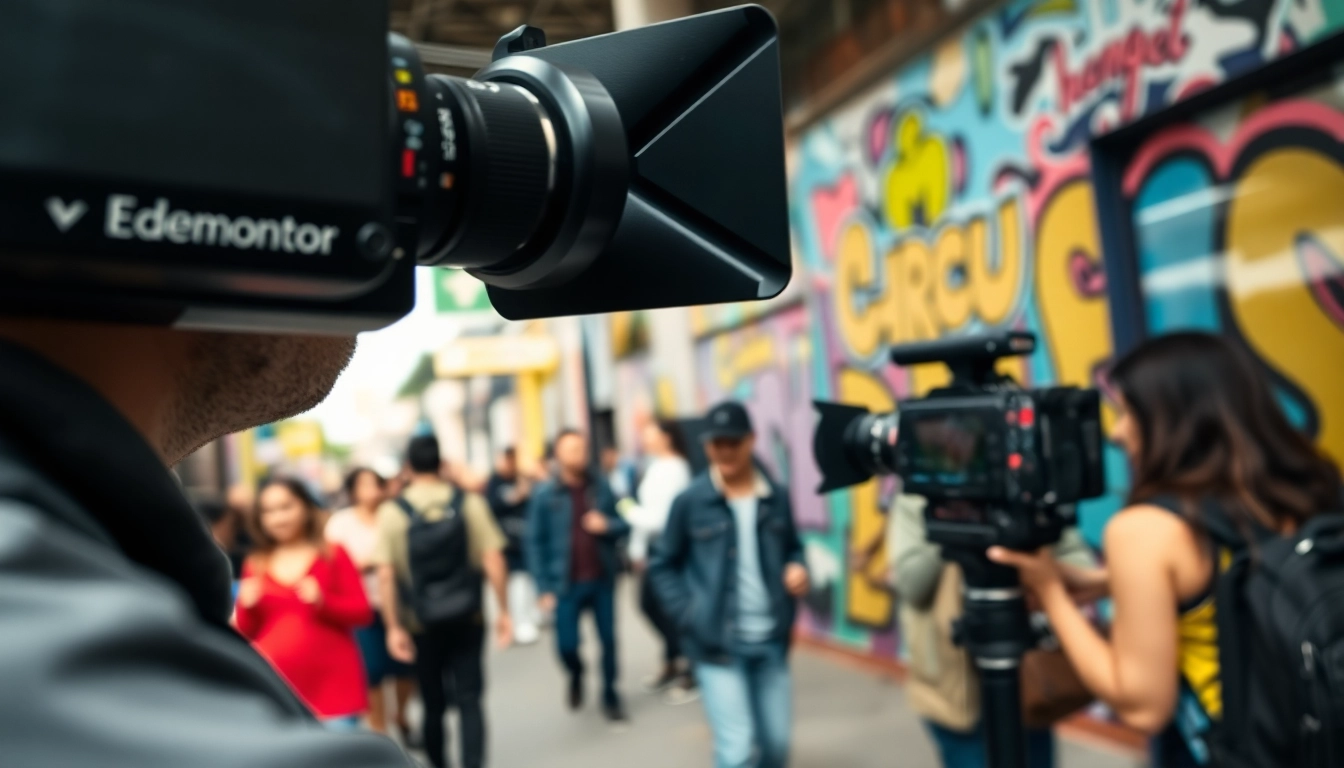 edmonton videographer showcasing dynamic urban moments while capturing creativity in vibrant settings.