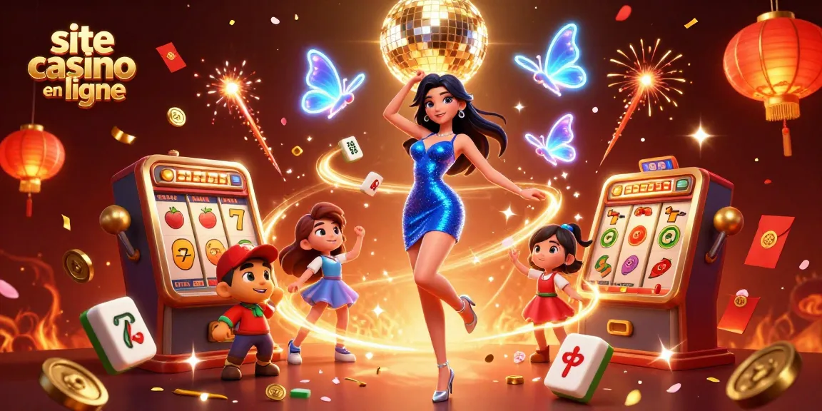 Vivez l'excitation d'un site de casino en ligne avec des jeux dynamiques et une énergie vibrante mettant en vedette des personnages glamours.