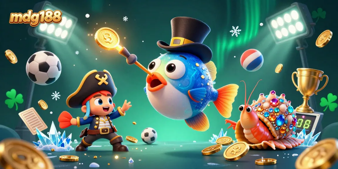 Experience thrilling gameplay with mdg188, featuring dynamic action and vibrant visuals in a rich 3D casino scene.