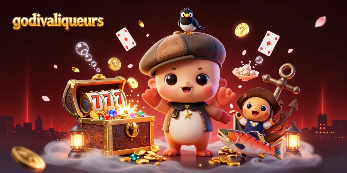 Play exciting casino games with godivaliqueurs featuring vibrant characters and dynamic gambling elements.