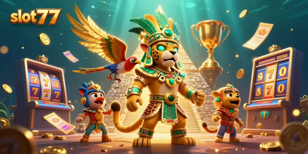 Menangkan jackpot dengan slot777 di mesin slot yang penuh warna dan karakter unik.
