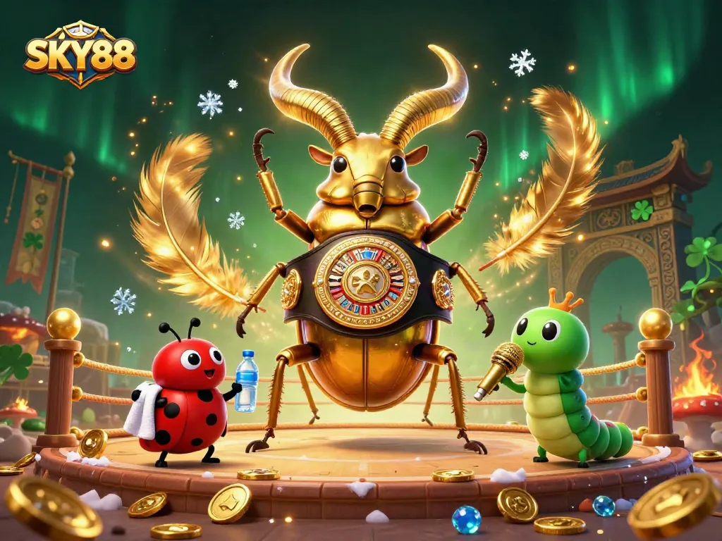 Engaging gameplay at SKY88 featuring vibrant characters in a dynamic casino scene.