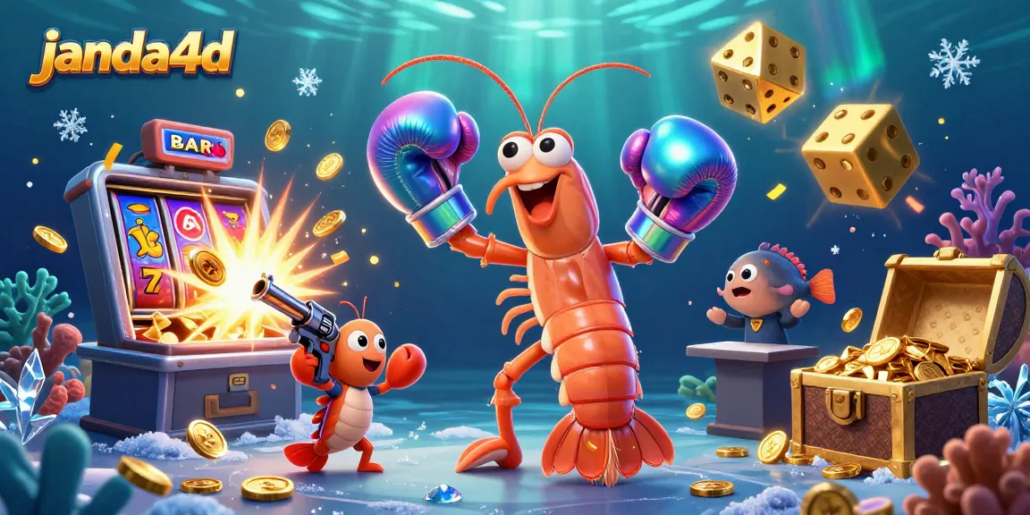 JANDA4D menghadirkan keseruan slot dengan ilustrasi 3D, karakter laut dan efek jackpot yang memukau.