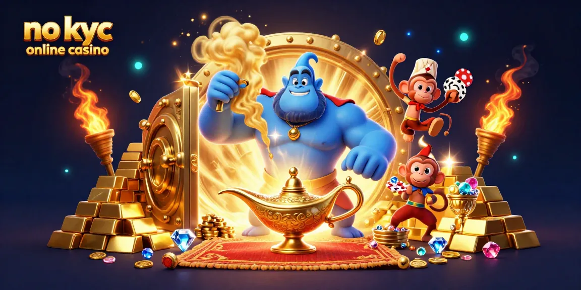 Vivi vittorie emozionanti nei casino online senza KYC con tesori vibranti, magia ed eccitazione!
