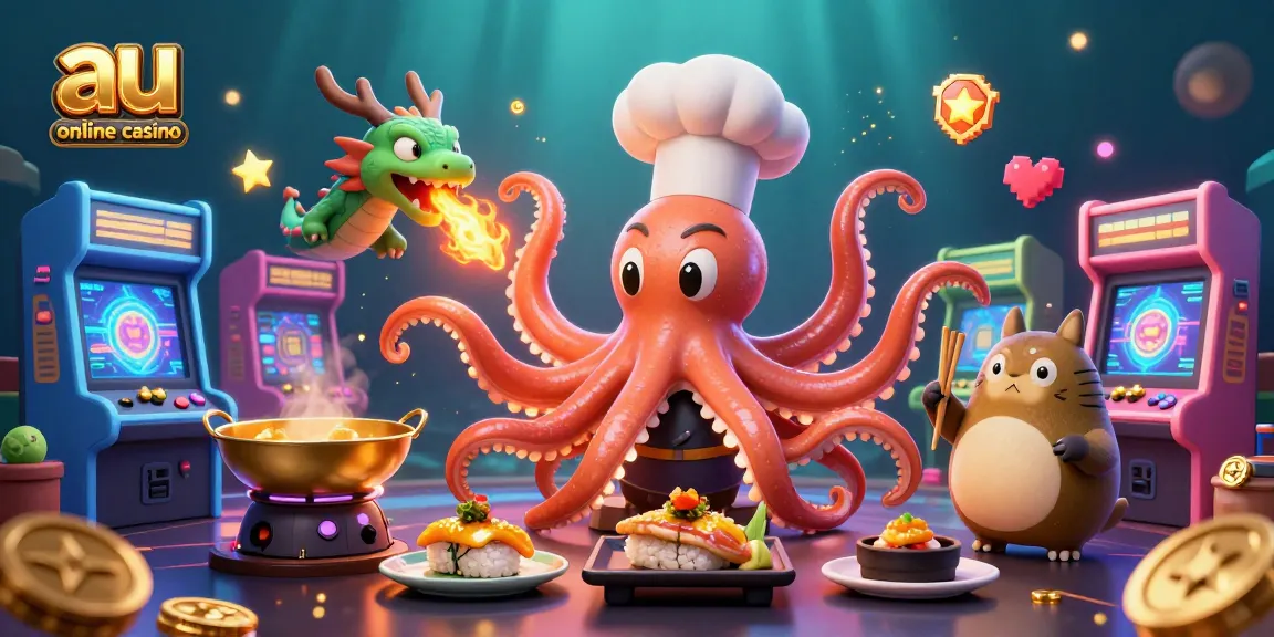 Experience the thrill at au online casino with vibrant 3D characters and dynamic gaming elements.