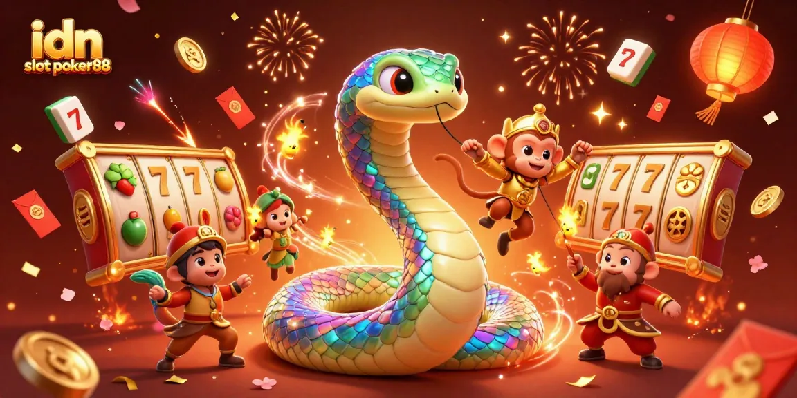 Engage in exciting gameplay at idn slot poker88 with vibrant casino characters and stunning visuals.