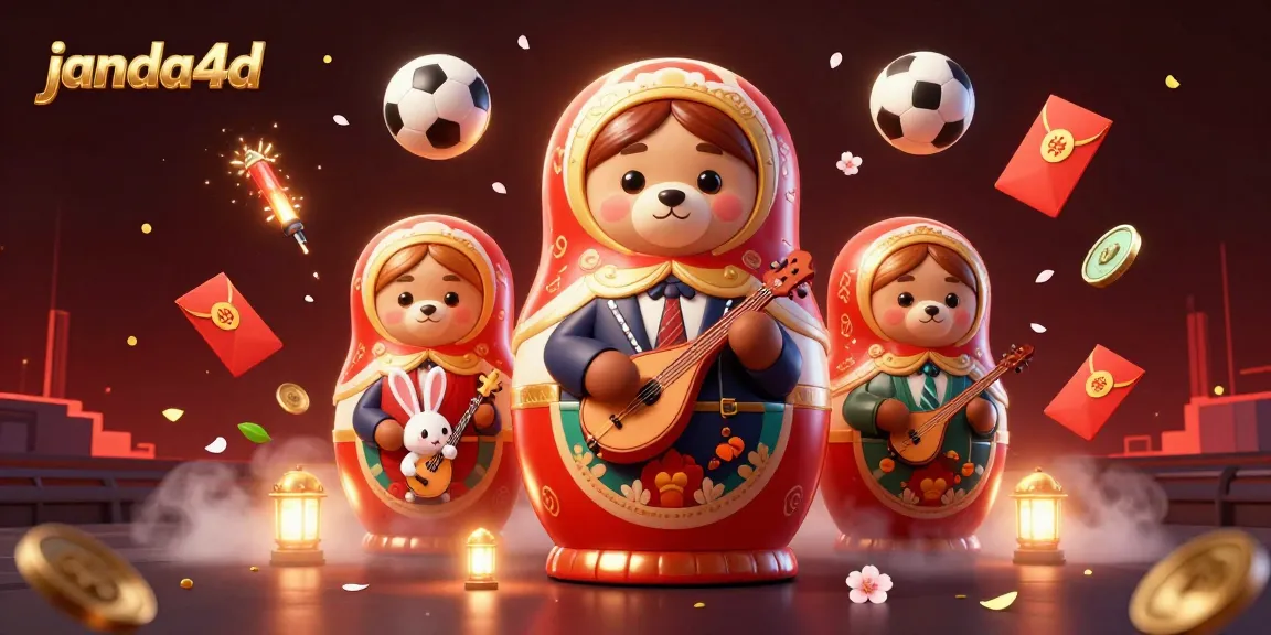 janda4d memberi pengalaman bertaruh yang unik dengan karakter beruang Matryoshka dan elemen taruhan olahraga menarik.