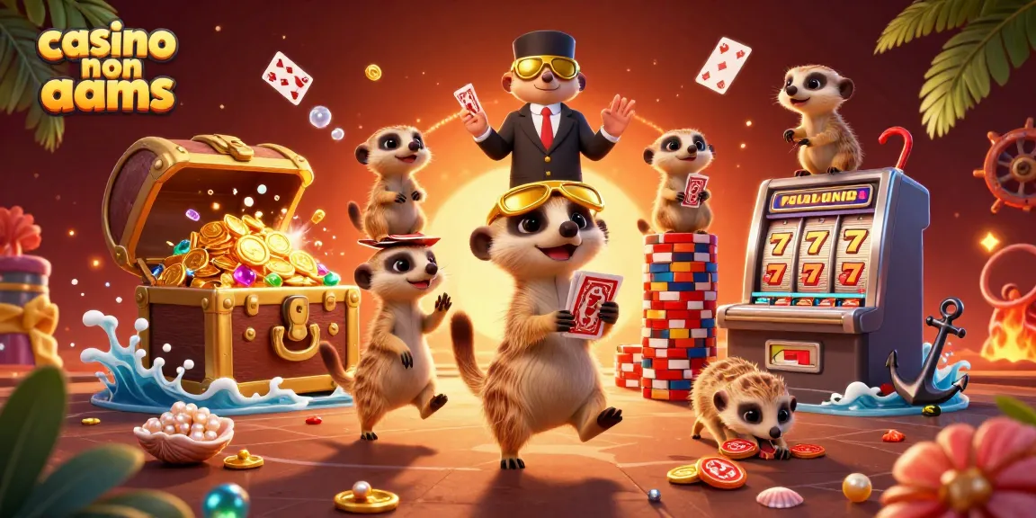 Gioca nei migliori casino non AAMS con animali che gestiscono operazioni di casinò affollate.