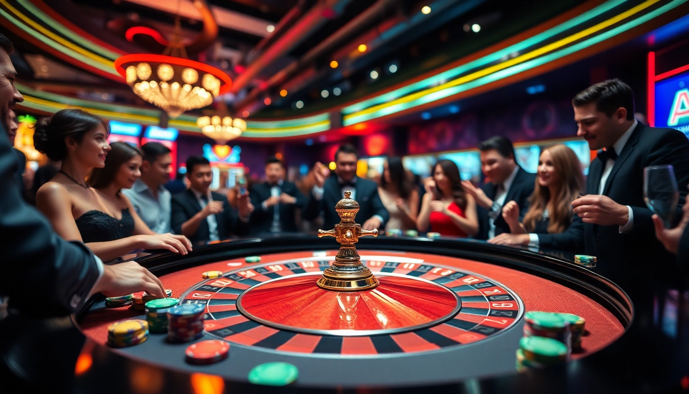 Rasakan sensasi bermain di meja roulette dengan bbni4d di kasino yang meriah.