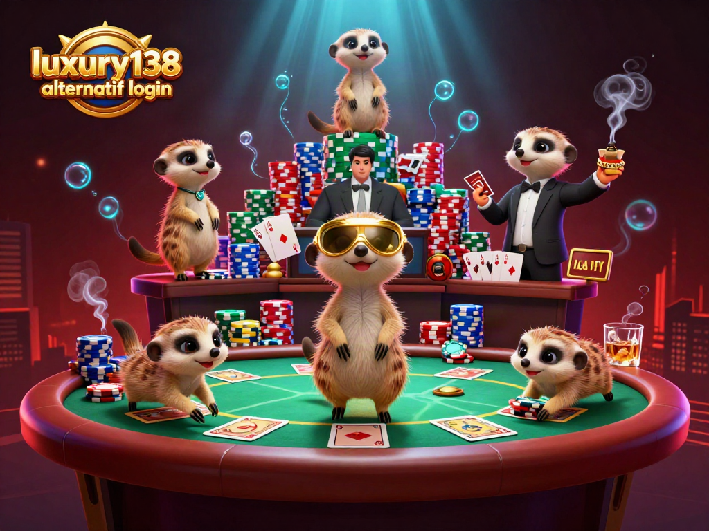 Luxury138 alternatif login: Meerkat kasino menjalankan operasi taruhan yang berlimpah.