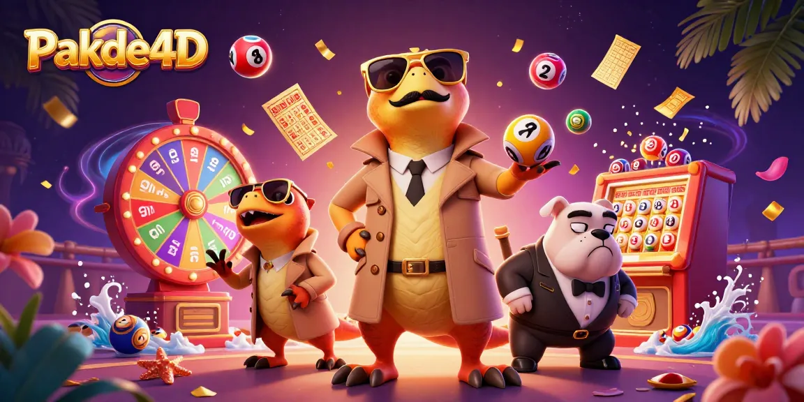 Spin the lottery with Pakde4D's colorful lottery elements and dynamic prize exposure.