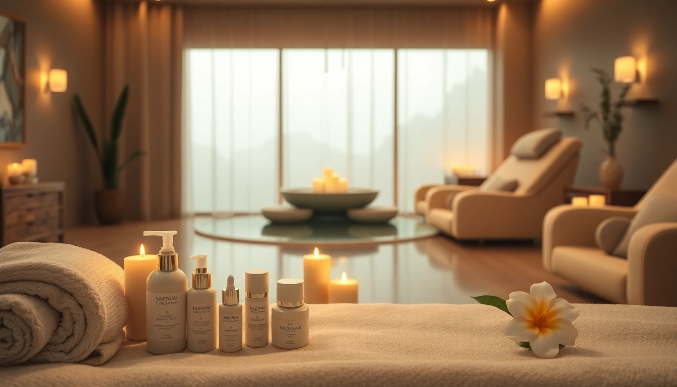 Experience luxury at this facial spa near me with serene ambiance and elegant decor.