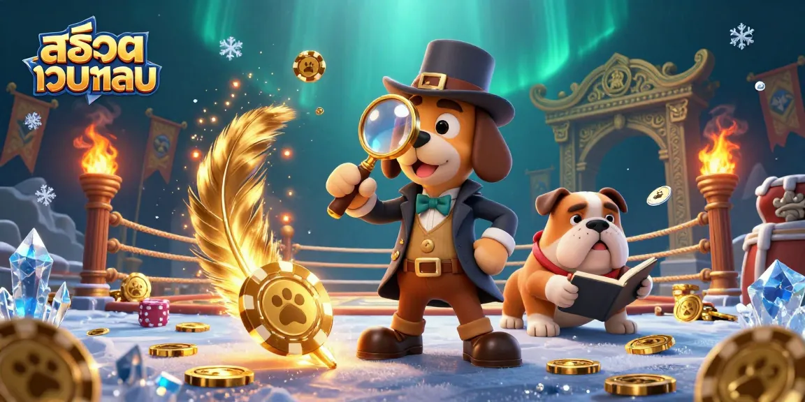 Play exciting games with สล็อตเว็บตรง as a detective bloodhound investigates casino clues.