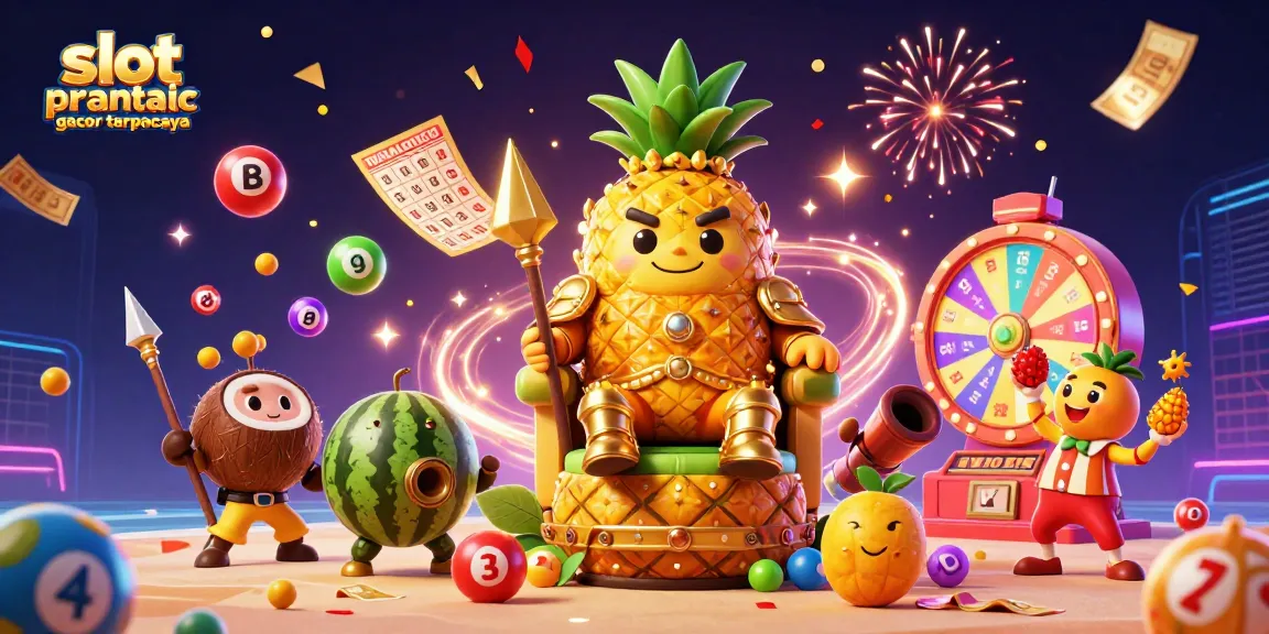 Menghadirkan keseruan dengan slot pragmatic gacor terpercaya dalam suasana kasino yang meriah dengan karakter kartun yang menarik.
