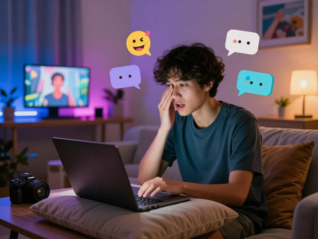 Engaging in a lively nsfw ai chat in a vibrant digital environment