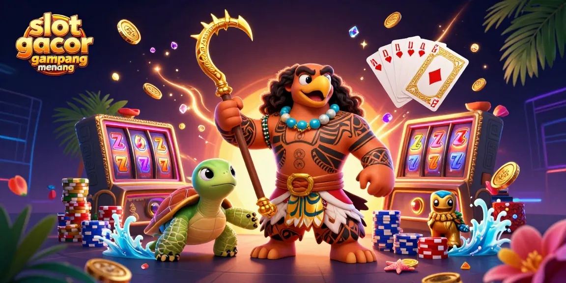 Menangkan jackpot di slot gacor gampang menang dengan simbol keberuntungan dan suasana permainan yang menarik.