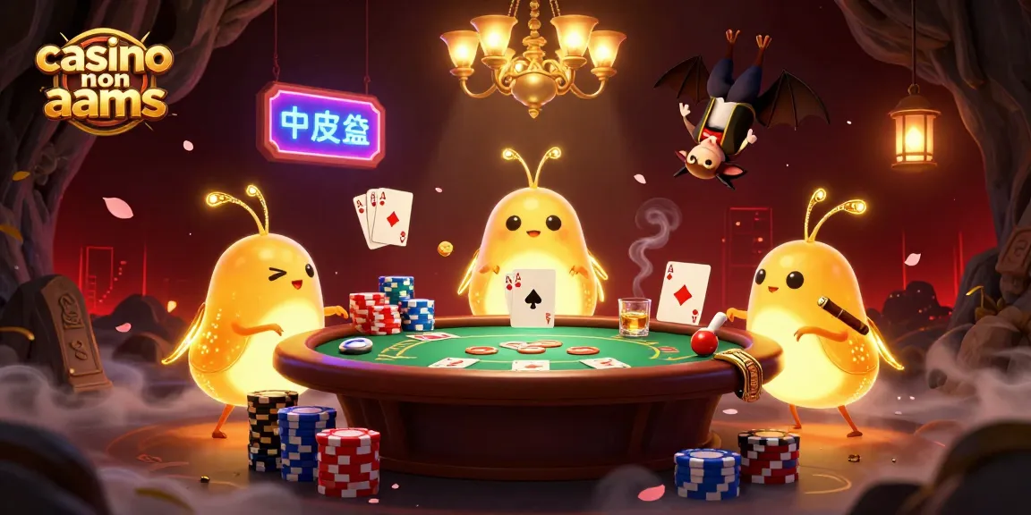 Gioca nei migliori casino non AAMS con emozionanti tavoli di poker illuminati dai vermi luminescenti.