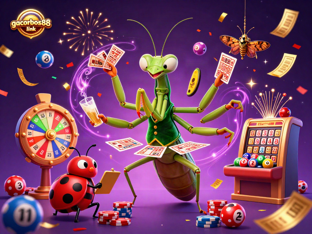 Experience exciting wins with gacorbos88 link in this vibrant casino scene.