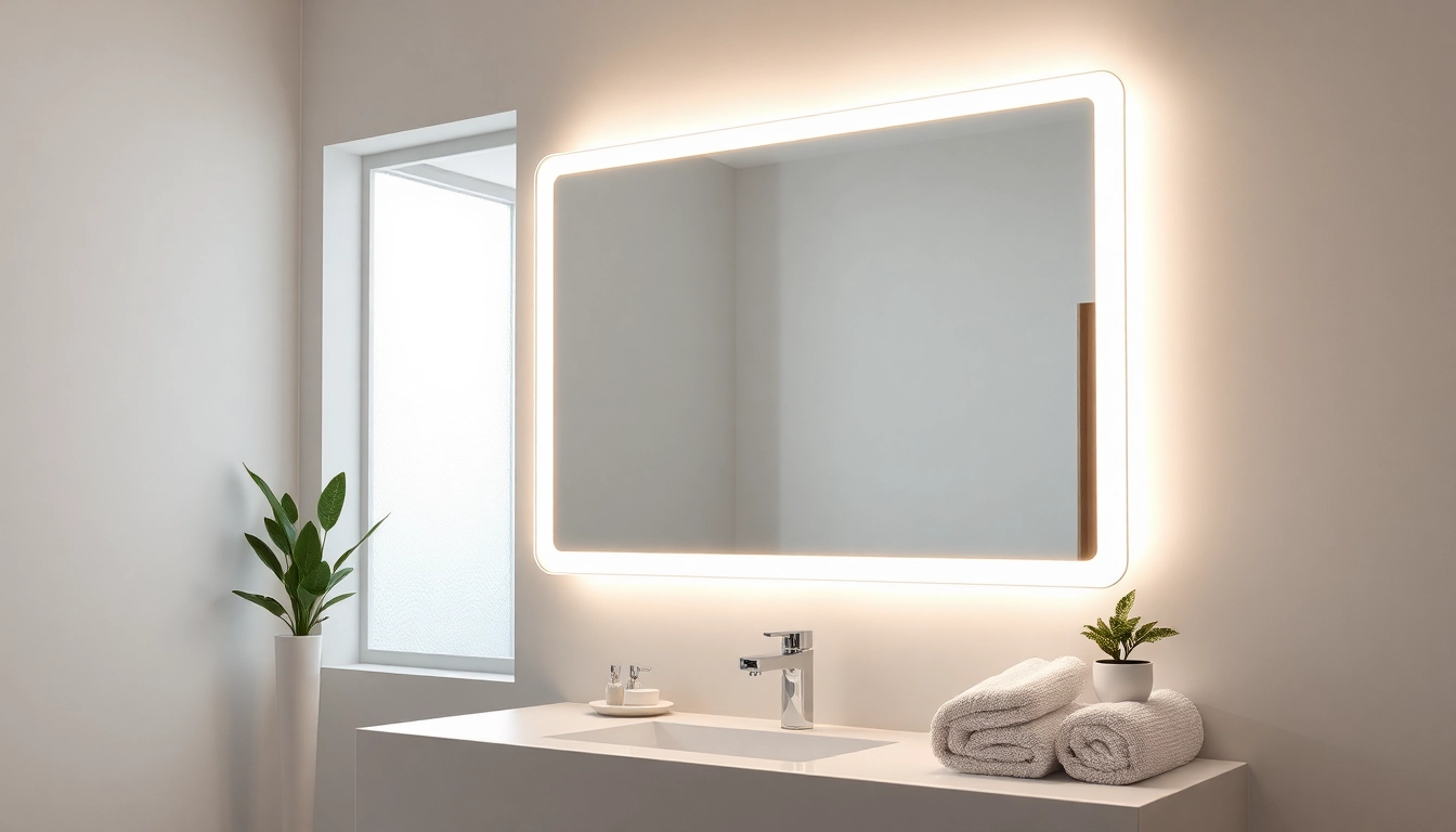 Elevate Your Bathroom Aesthetics with a Mirror Light Mirror