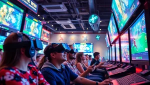 Niềm phấn khích của người chơi trong một trung tâm trò chơi trực tuyến sôi động đang ăn mừng chiến thắng AX88.