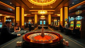 Experience the hidden wiki tor in a vibrant casino scene with luxurious poker and roulette.