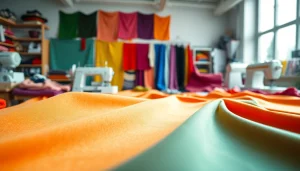 Verken spandex stretch in hoogwaardige stoffen, perfect voor veelzijdig gebruik.