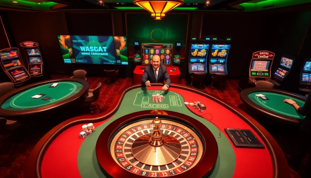 Vivez l'excitation du casino en ligne France avec des tables élégantes et une action de jeu dynamique.