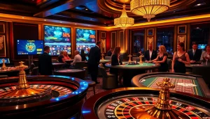 Découvrez le luxe du casino en ligne France avec des jeux de poker captivants et des tables de roulette vibrantes.